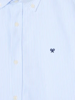 Camisa sport oxford regular fit raya celeste