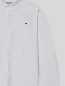 Camisa sport oxford regular fit blanca
