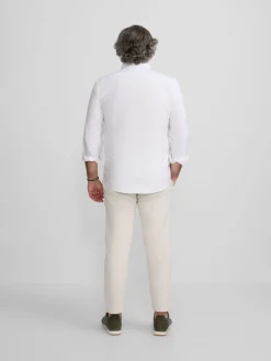 Camisa sport oxford regular fit blanca