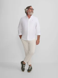 Camisa sport oxford regular fit blanca