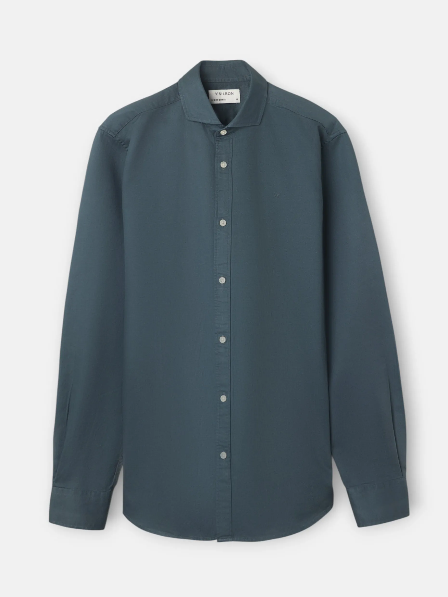 Camisa sport raqueta estructura navy