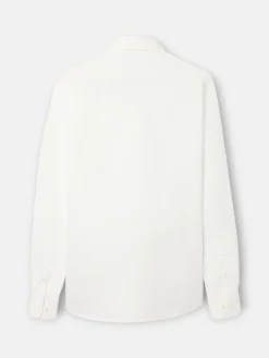 Camisa sport raqueta estructura blanco