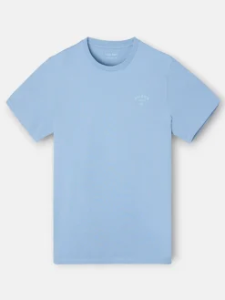 Camiseta atelier azul