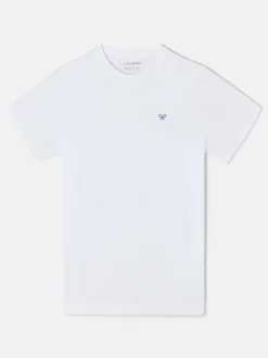 Camiseta circulo etnico multicolor blanca