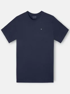 Camiseta clasica special fit minilogo azul marino