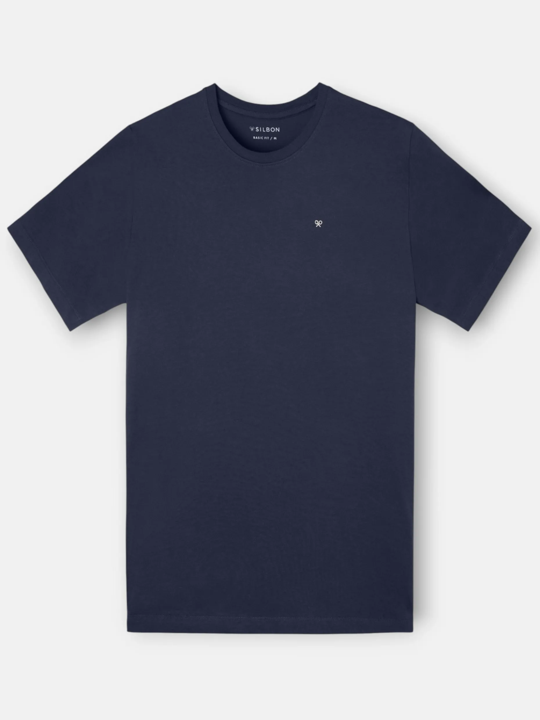 Camiseta clasica special fit minilogo azul marino