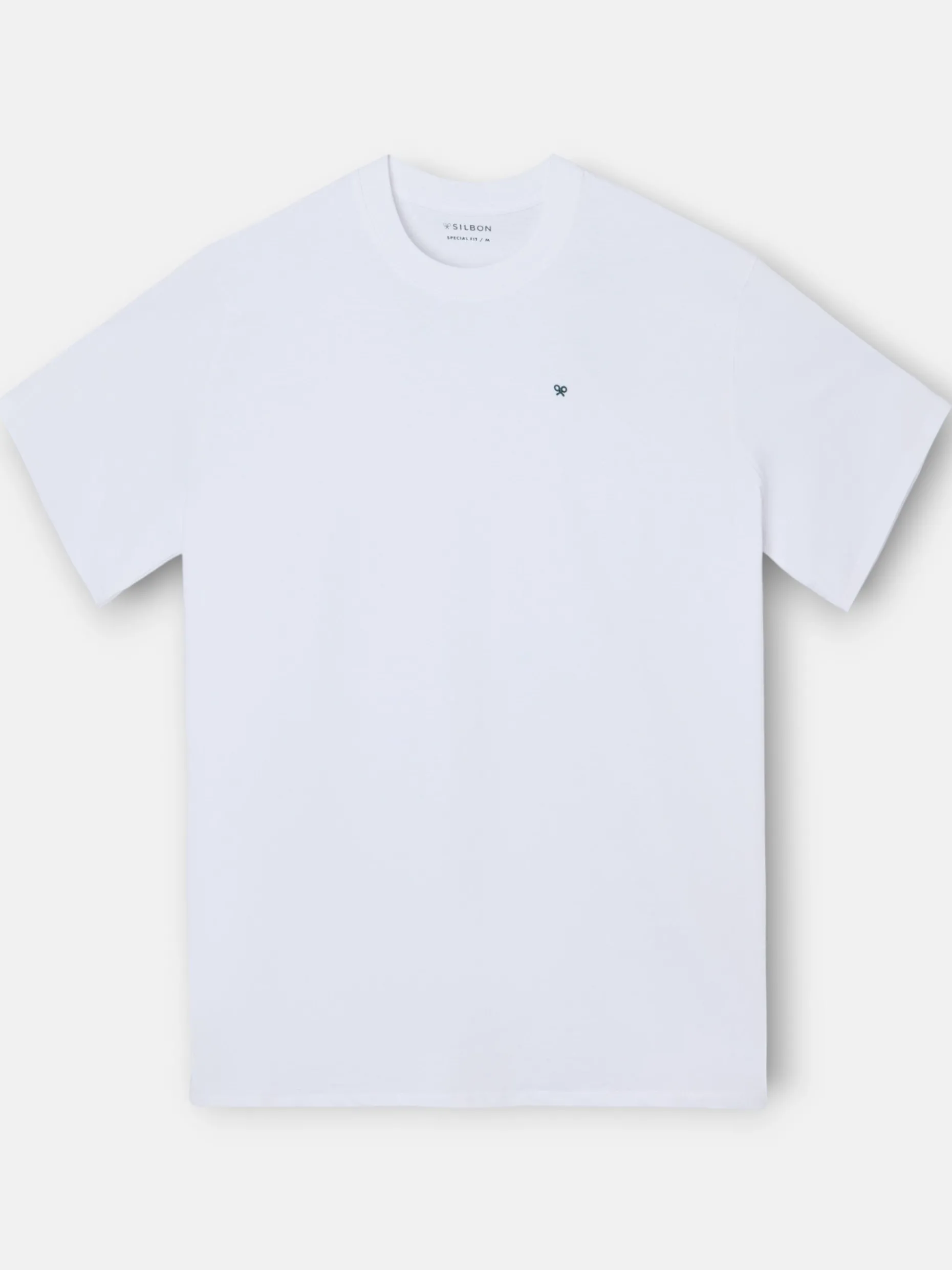 Camiseta clasica special fit minilogo blanca