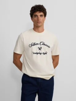 Camiseta everyday style crema