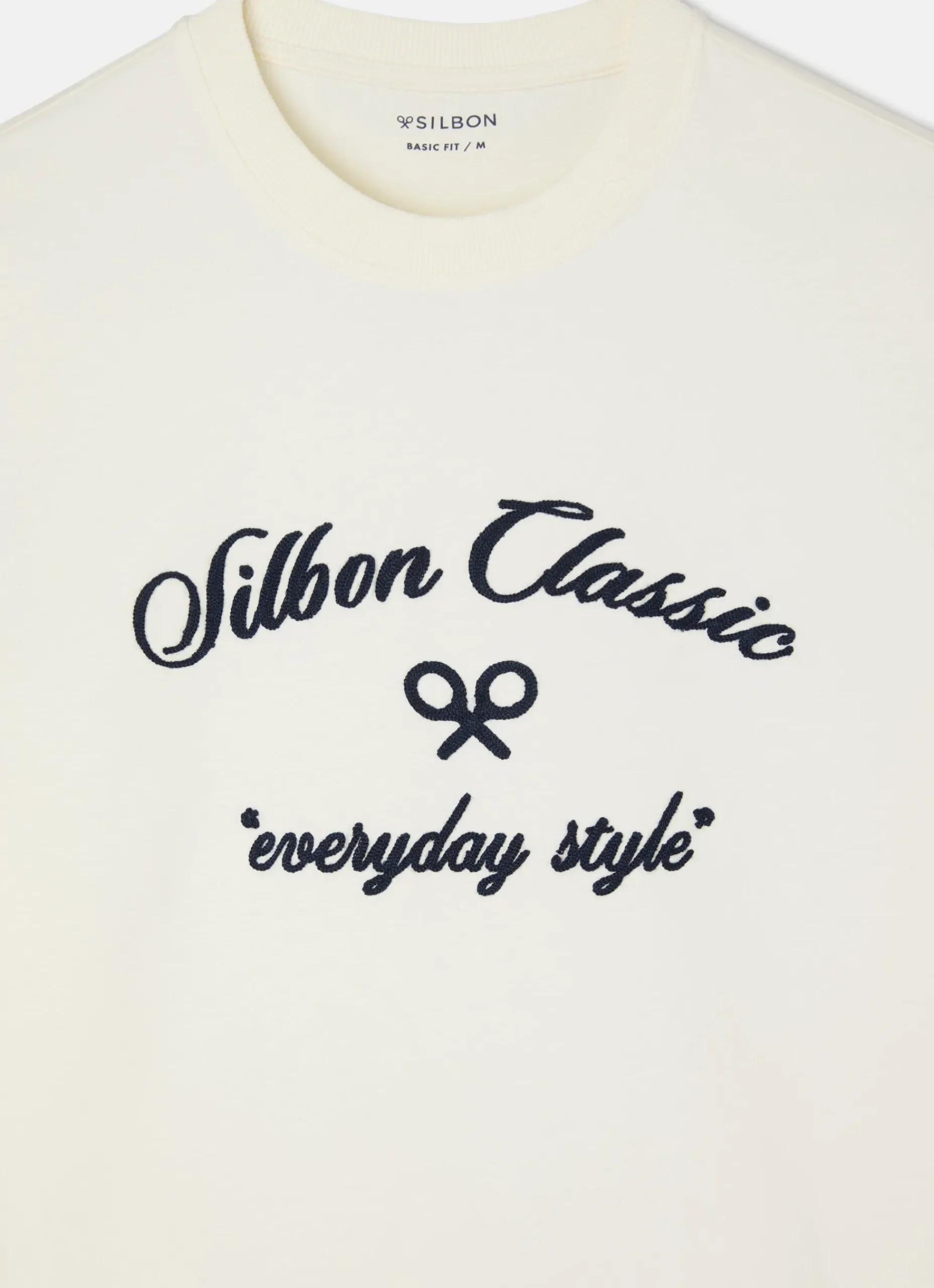 Camiseta everyday style crema