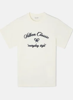 Camiseta everyday style crema