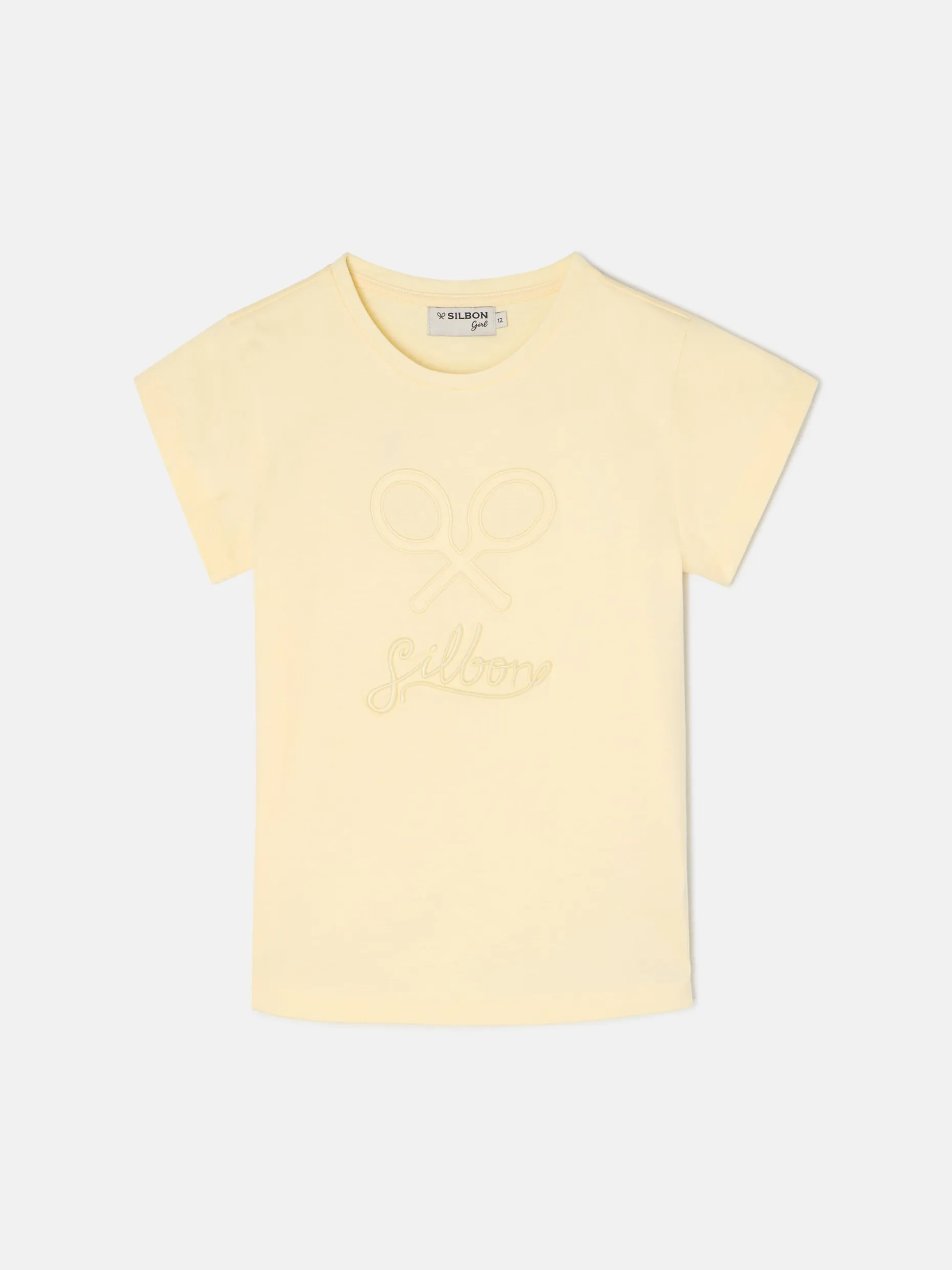 Camiseta girl clasica amarilla