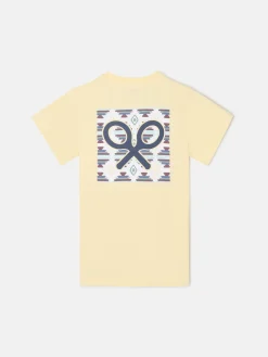 Camiseta kids etnica amarilla