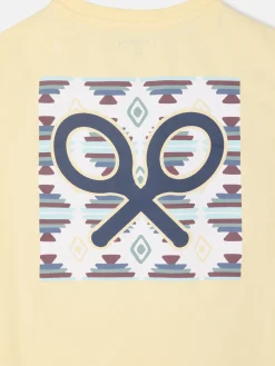 Camiseta kids etnica amarilla