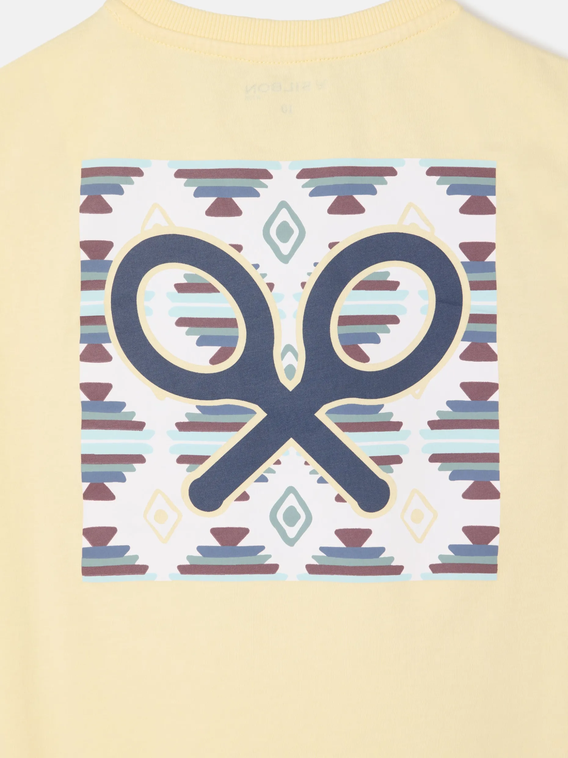 Camiseta kids etnica amarilla