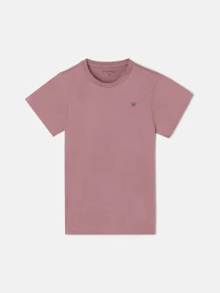 Camiseta kids etnica burdeos