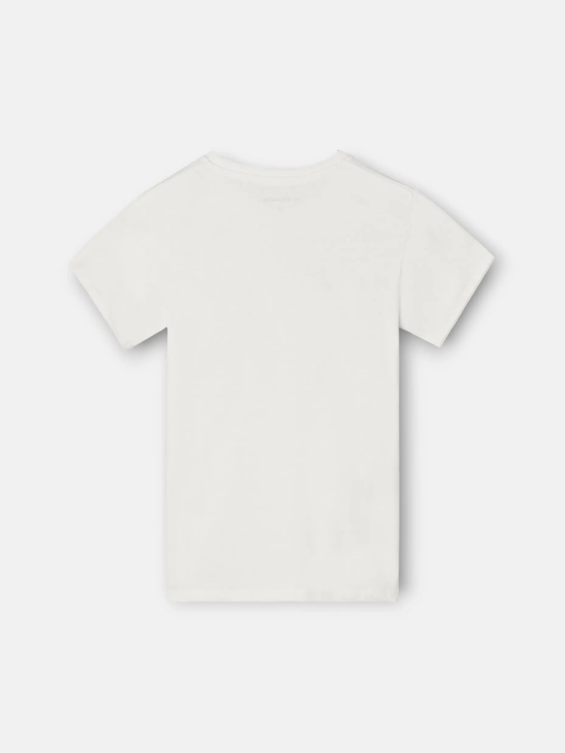 Camiseta kids logo raqueta verde blanca