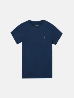 Camiseta kids minilogo azul marino