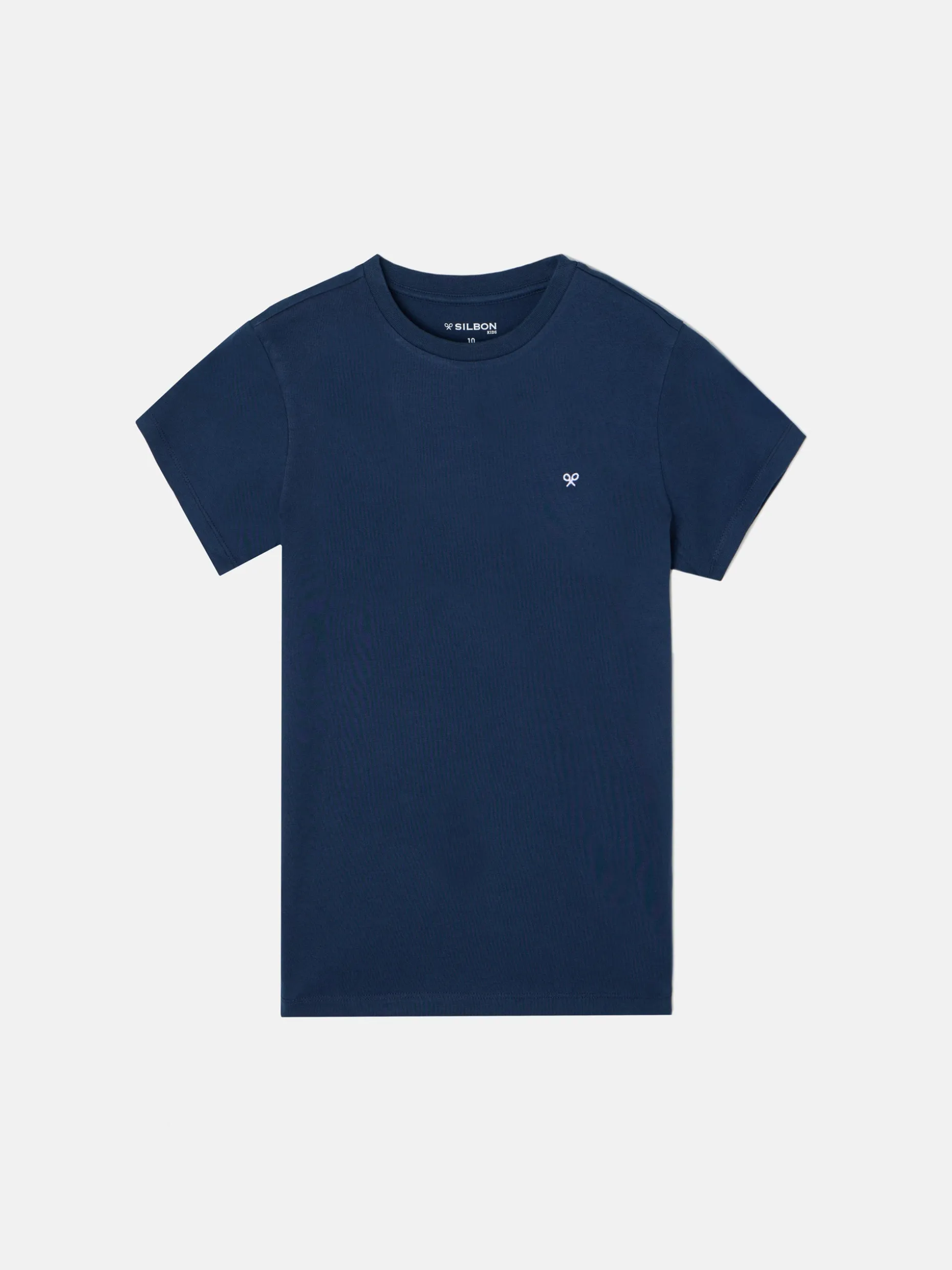 Camiseta kids minilogo azul marino