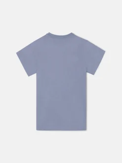Camiseta kids minilogo azul
