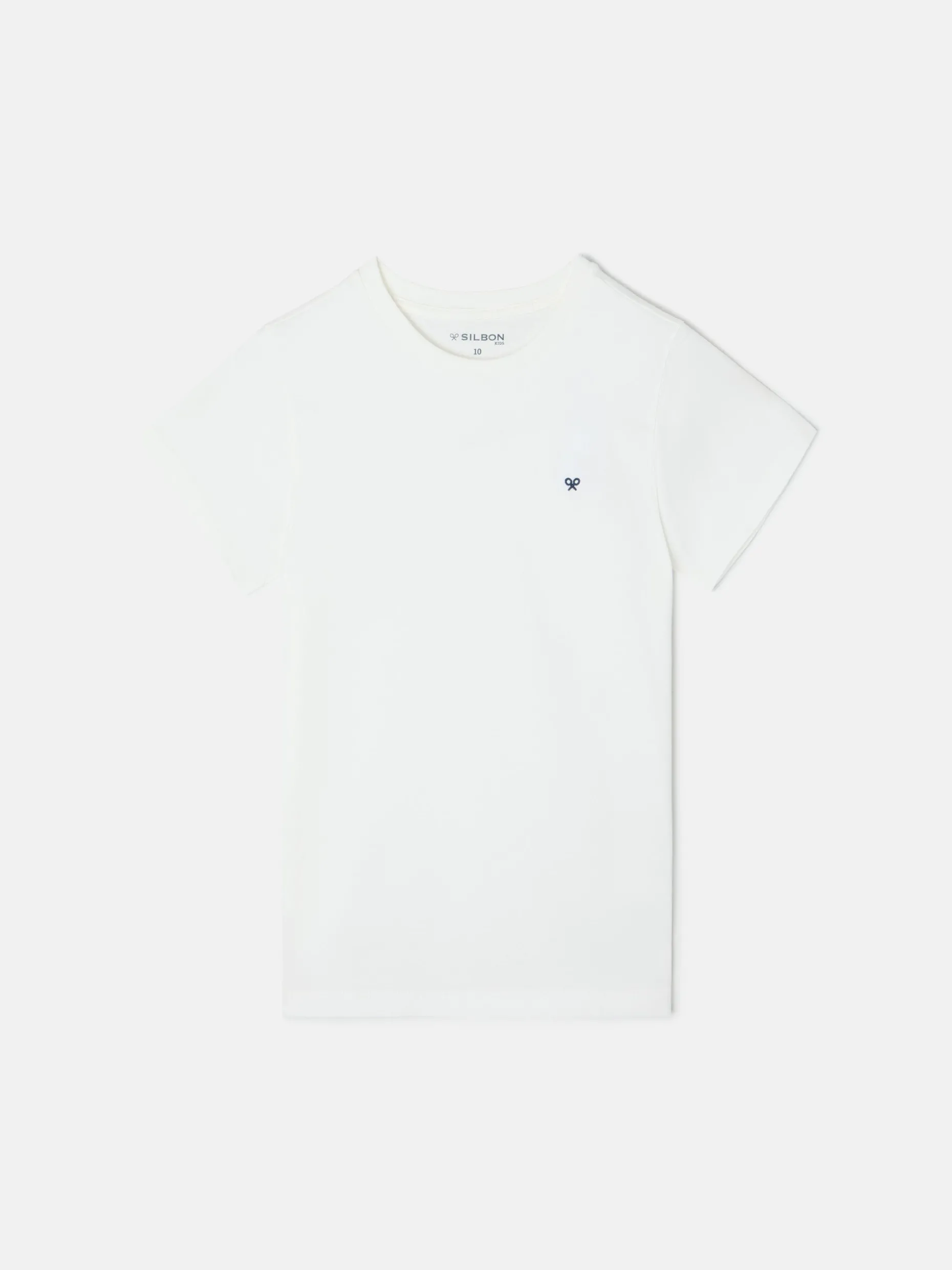 Camiseta kids minilogo blanca