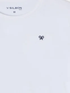 Camiseta kids mountain blanca