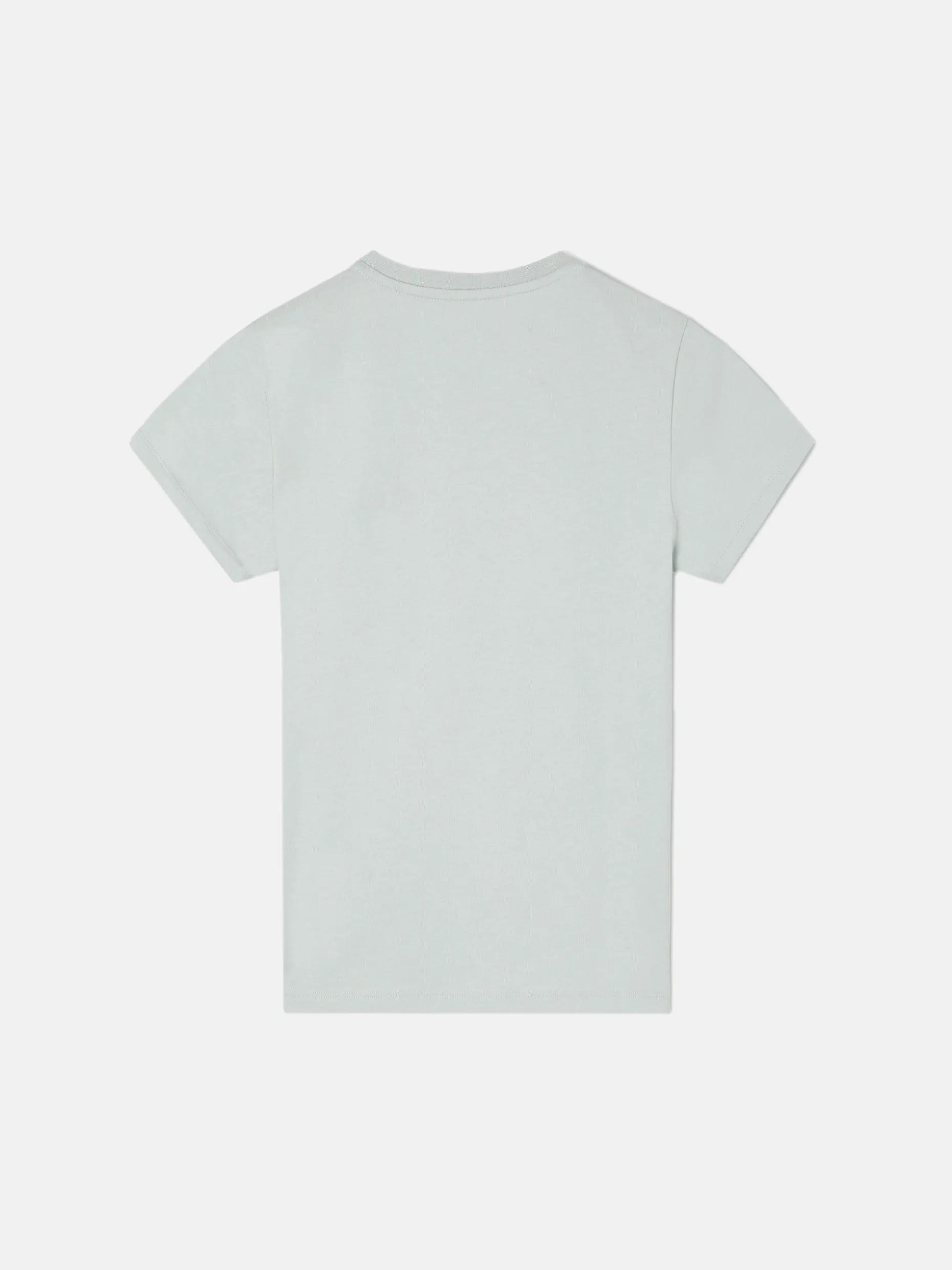 Camiseta kids raqueta media multicolor verde