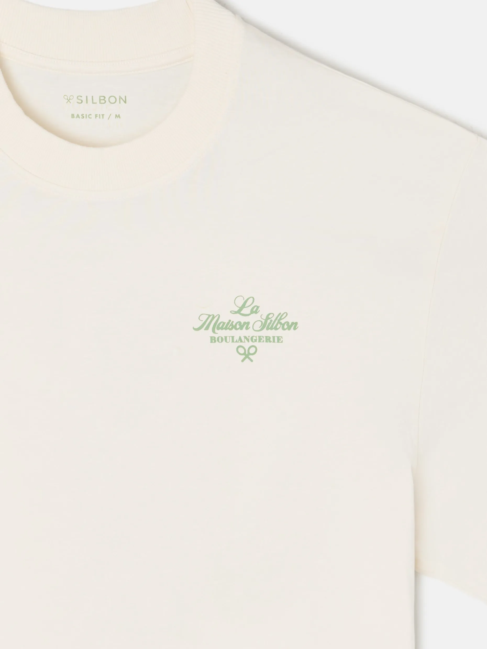 Camiseta la maison crema