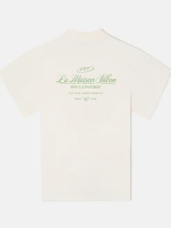 Camiseta la maison crema