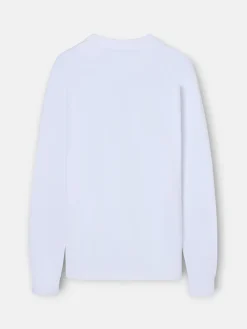Camiseta manga larga minilogo blanca