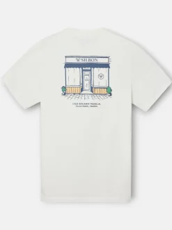 Camiseta paris flagship blanca