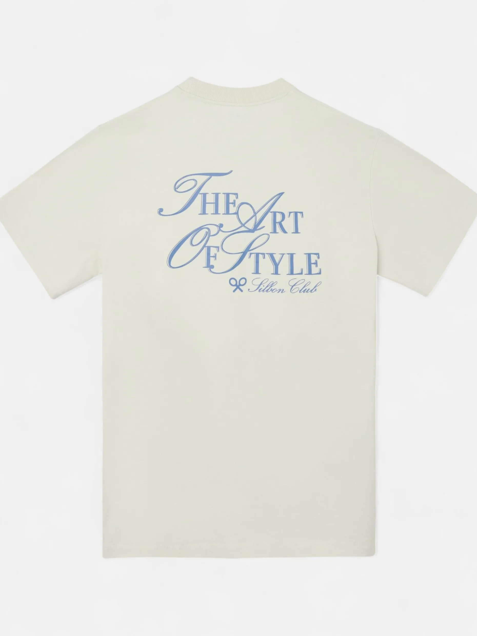Camiseta relaxed fit art style verde claro