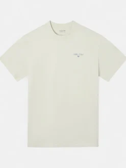 Camiseta relaxed fit art style verde claro