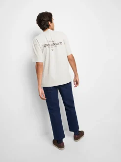 Camiseta relaxed fit collection gris