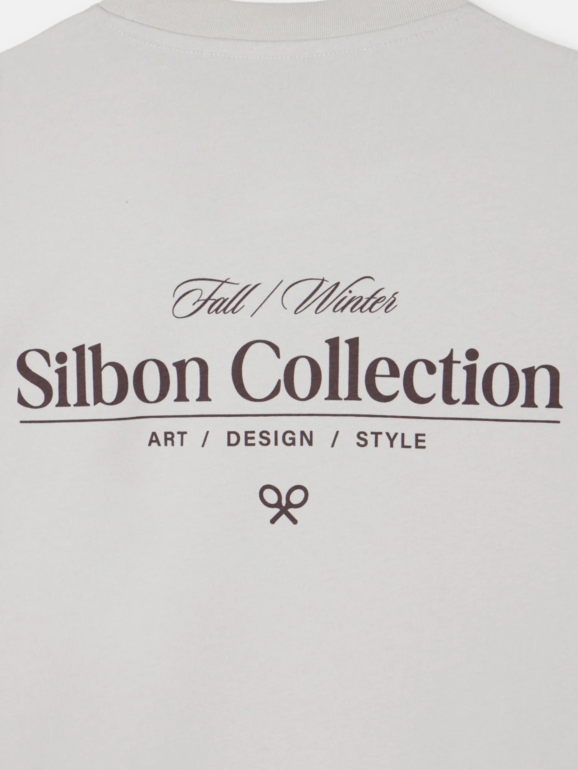 Camiseta relaxed fit collection gris