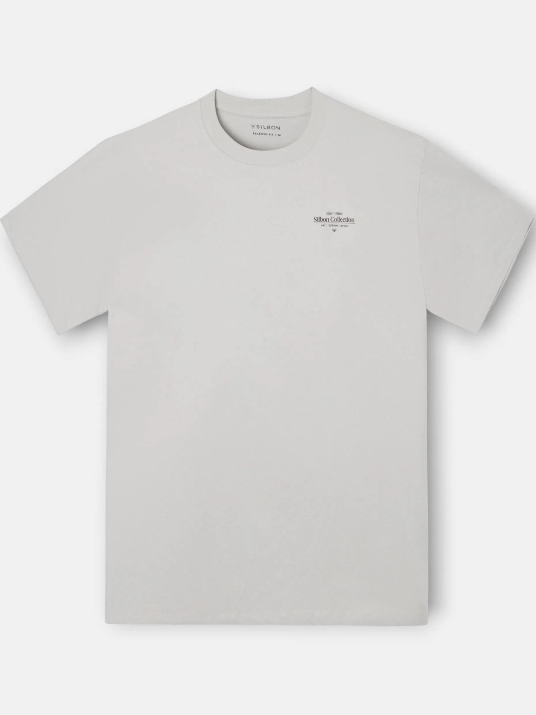 Camiseta relaxed fit collection gris