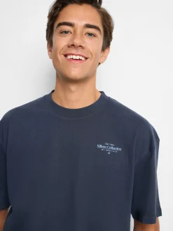 Camiseta relaxed fit collection marino