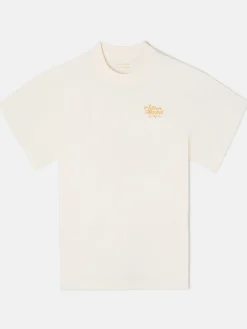 Camiseta relaxed fit market crema