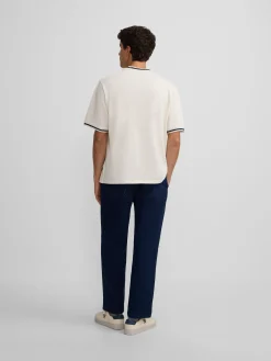 Camiseta special fit silbon sport crema