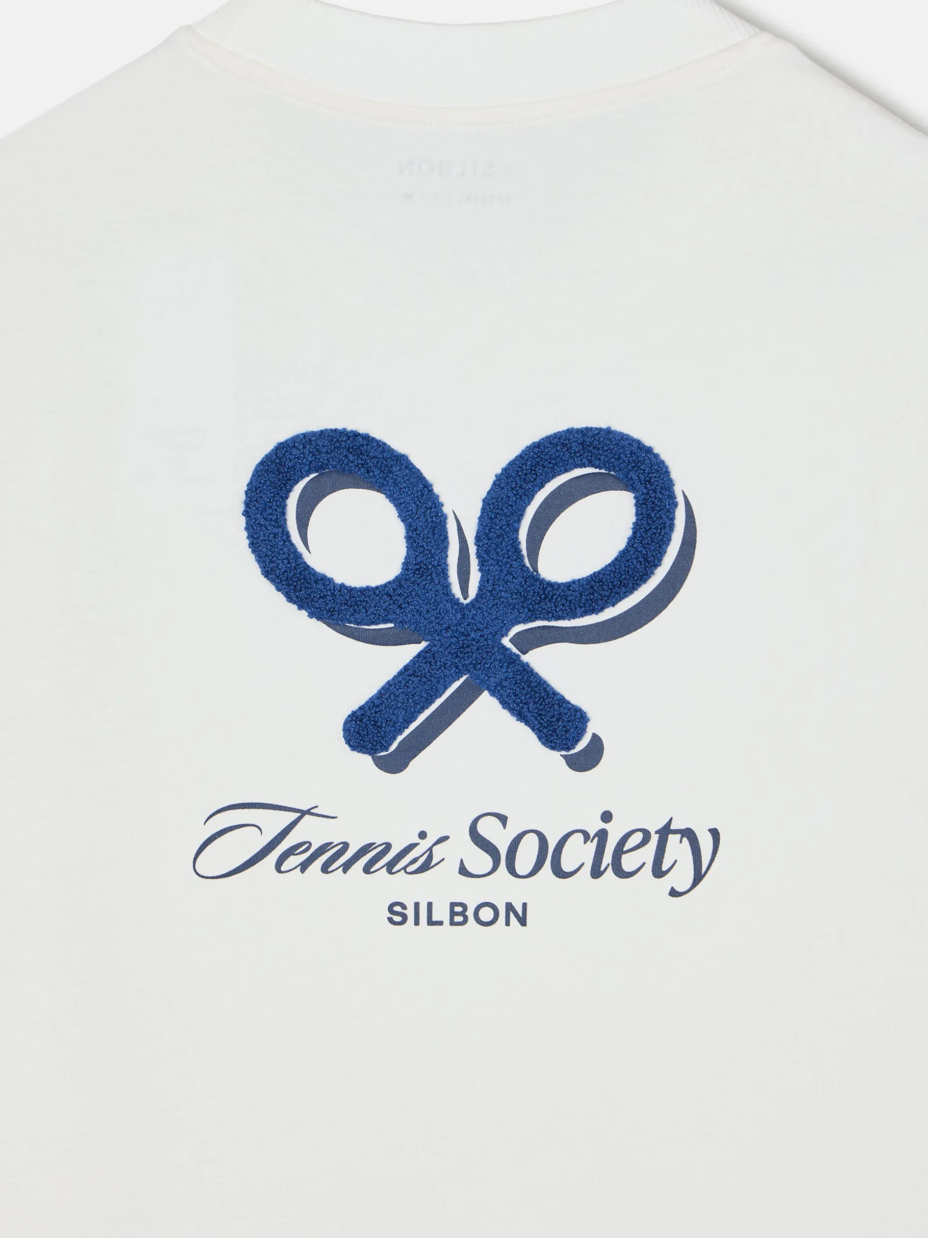 Camiseta special fit tennis society crema