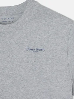 Camiseta special fit tennis society gris