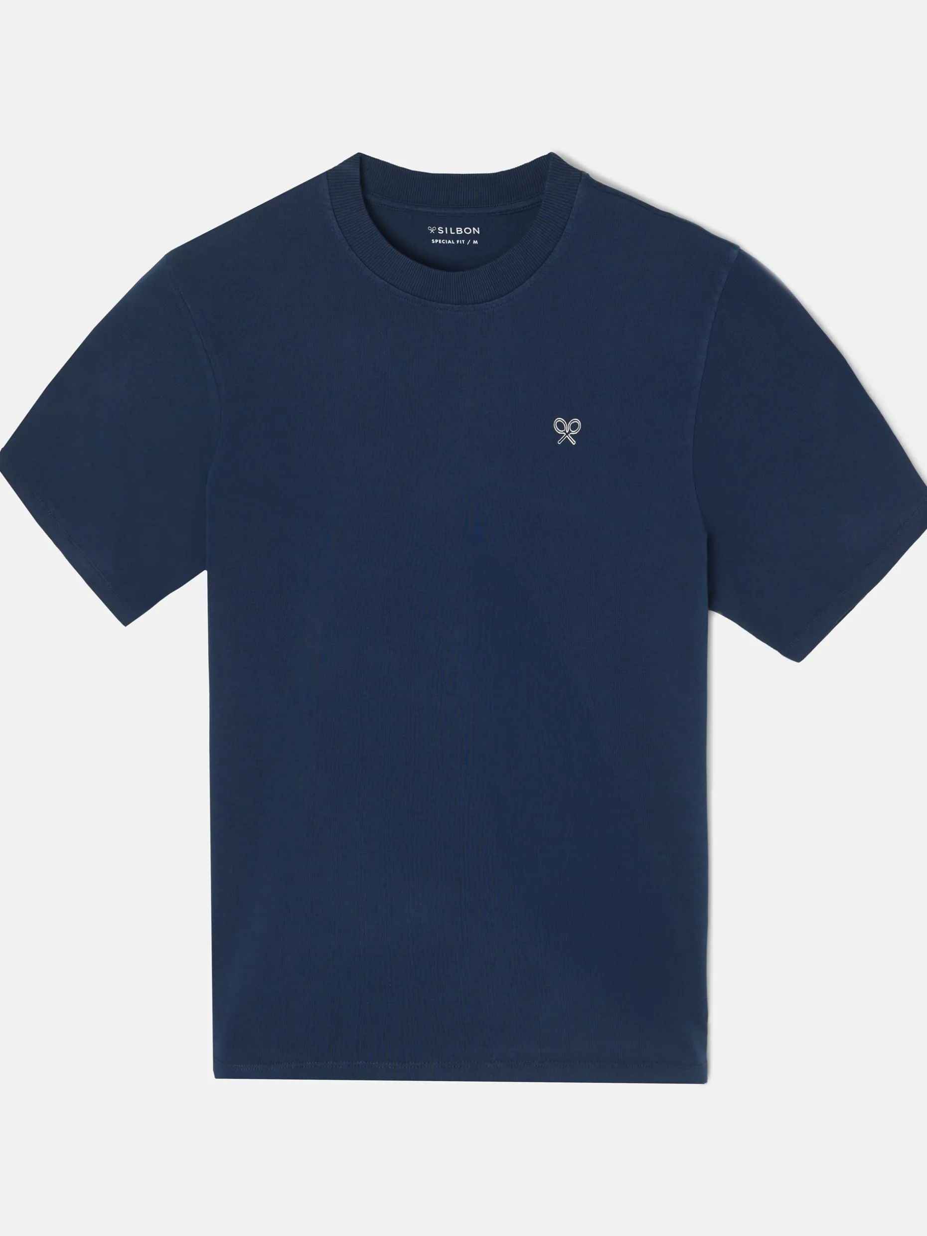 Camiseta special fit two rackets azul marino
