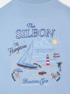 Camiseta The Hamptons azul