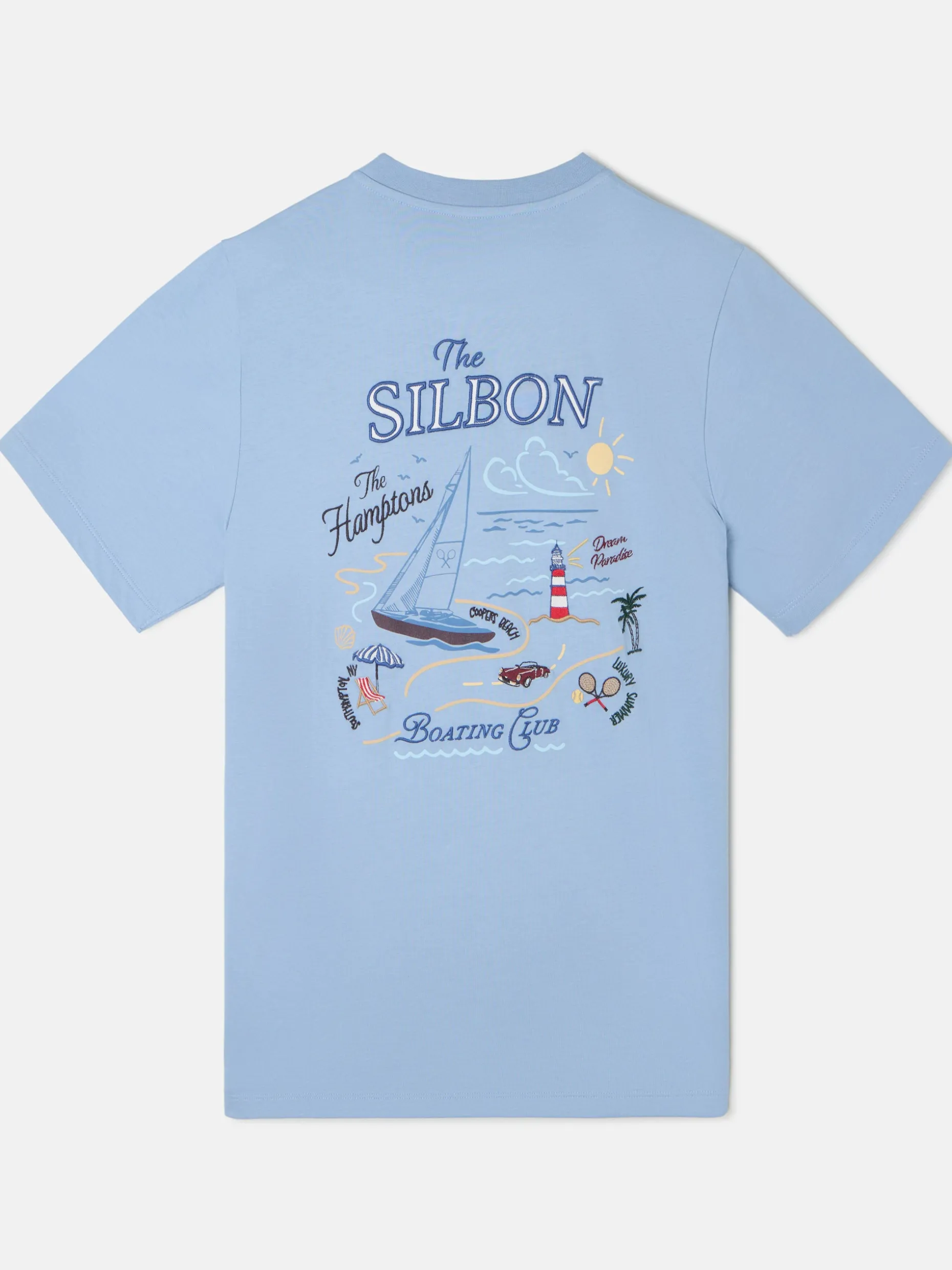 Camiseta The Hamptons azul