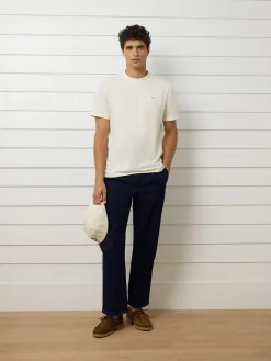 Camiseta The Hamptons crema