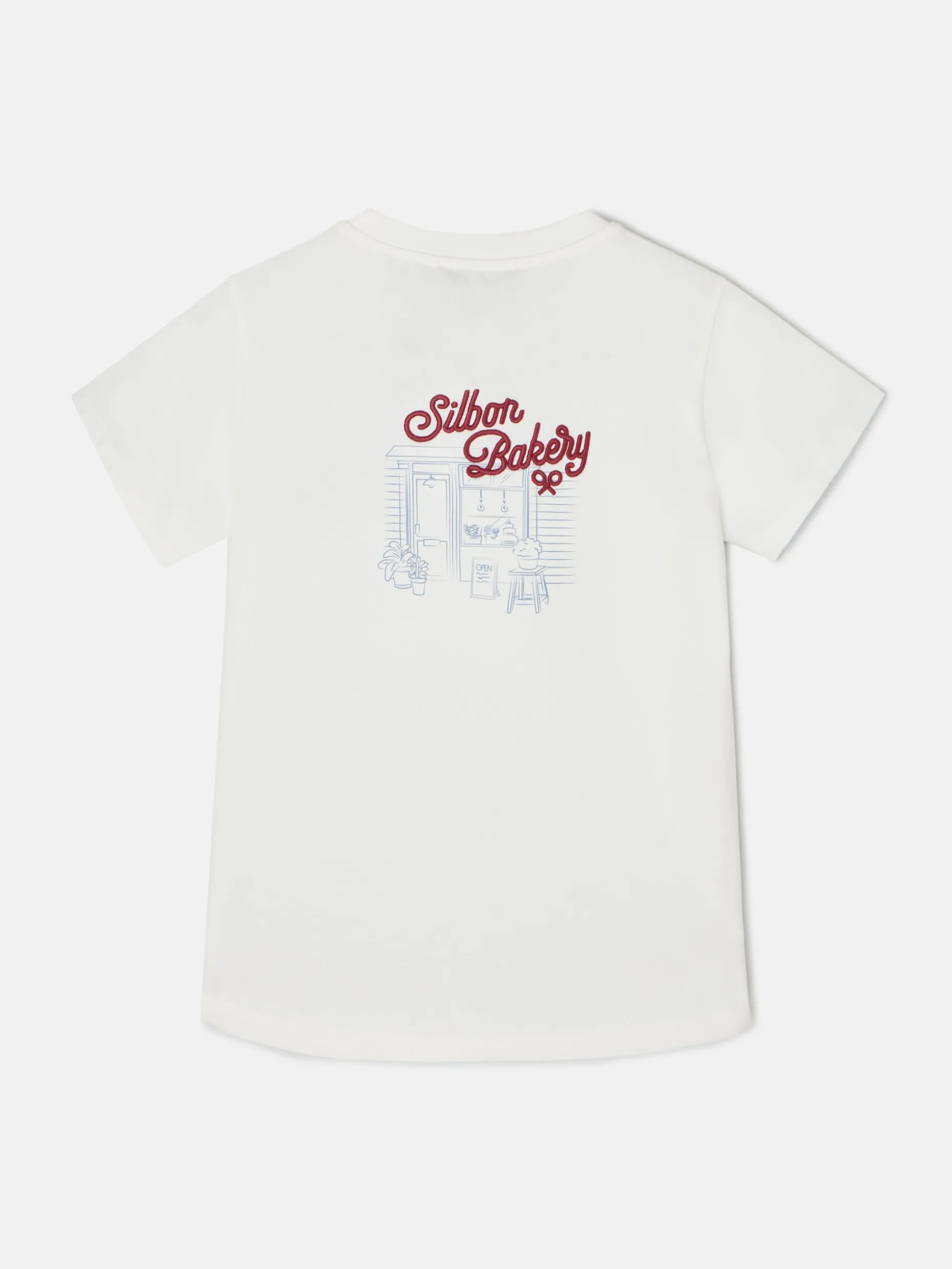 Camiseta woman bakery blanca