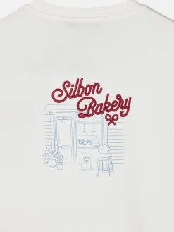 Camiseta woman bakery blanca