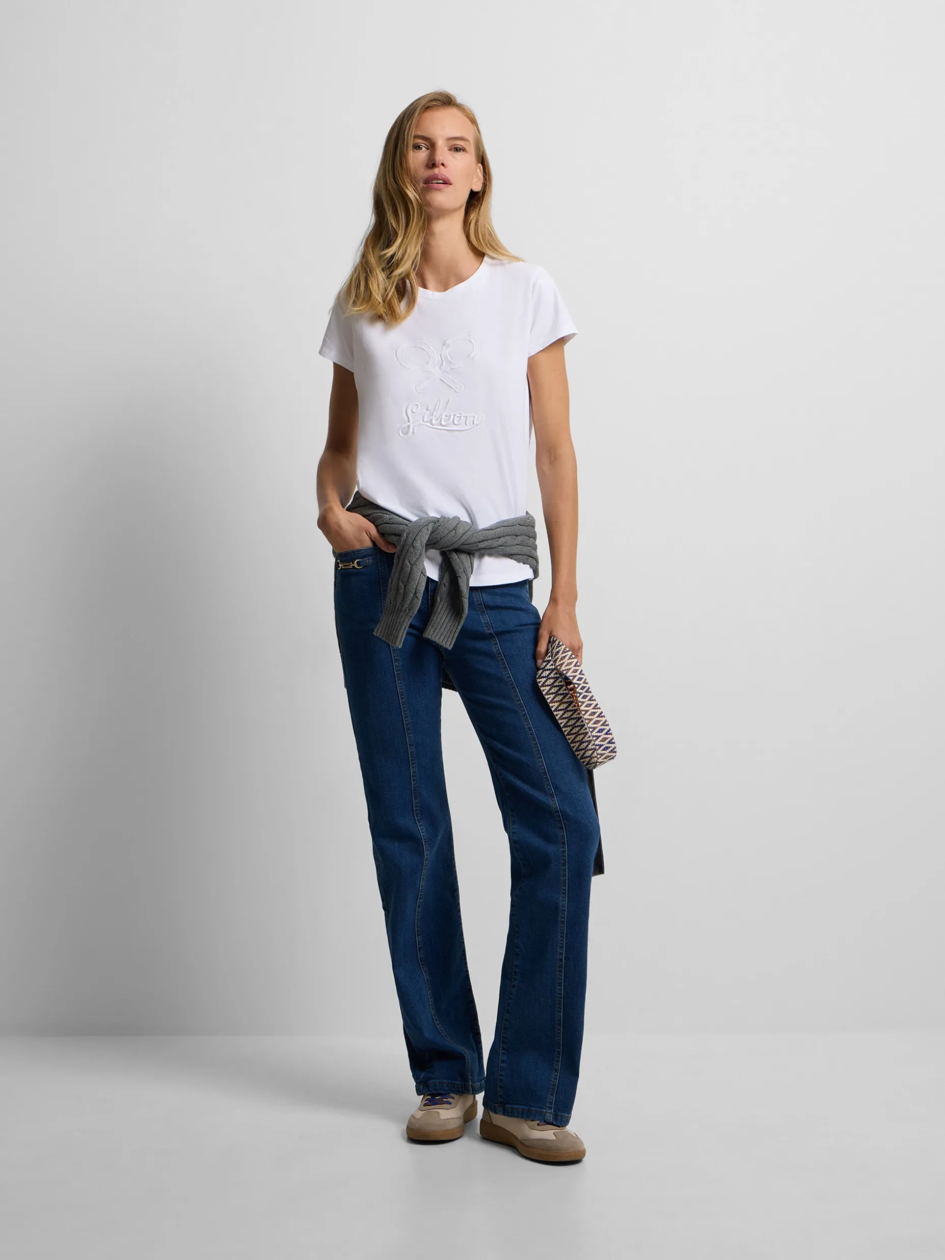 Camiseta woman clasica blanca