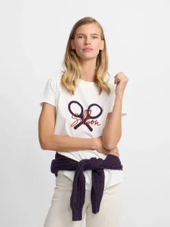 Camiseta woman clasica crudo