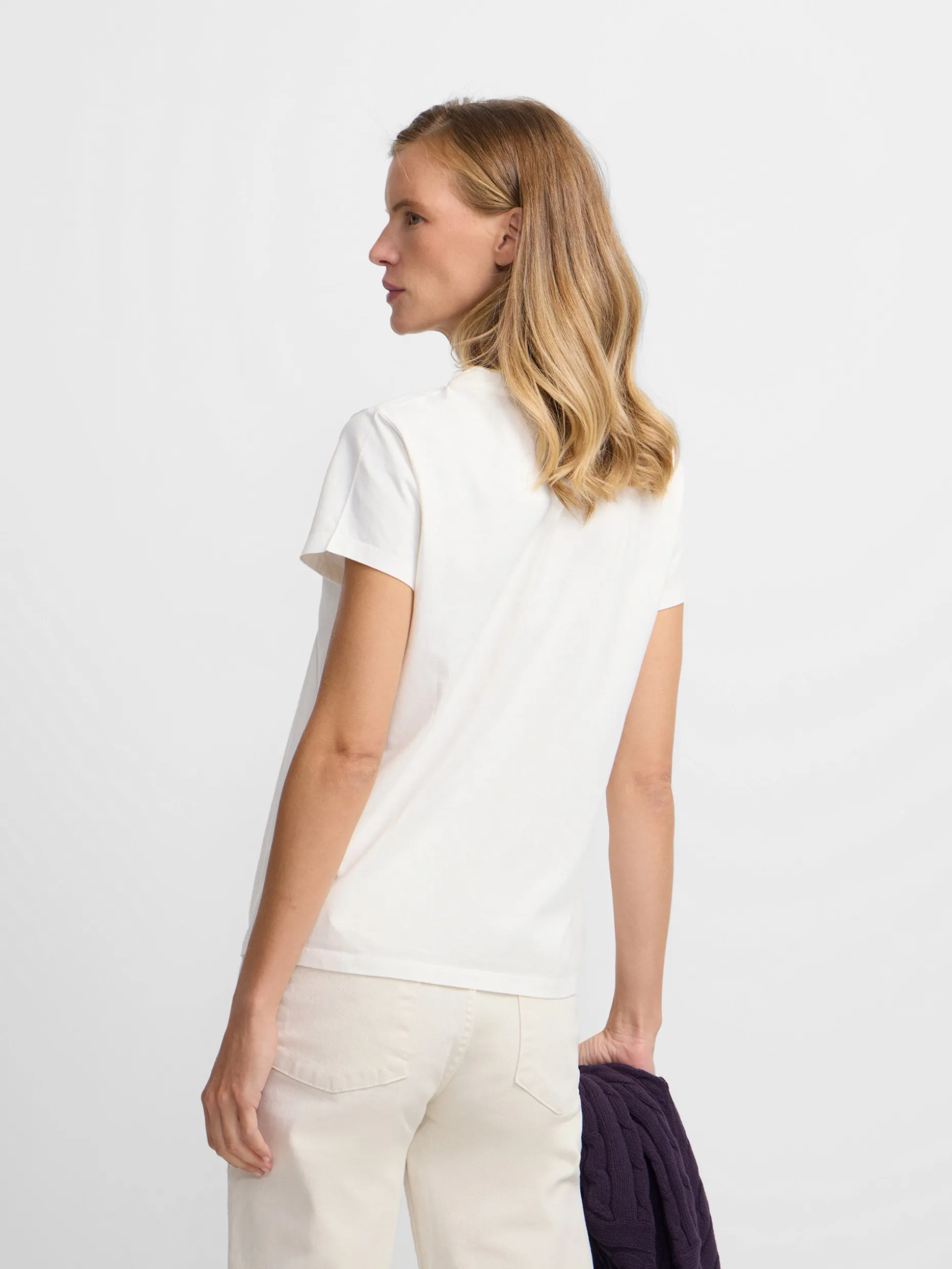 Camiseta woman clasica crudo