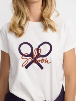 Camiseta woman clasica crudo